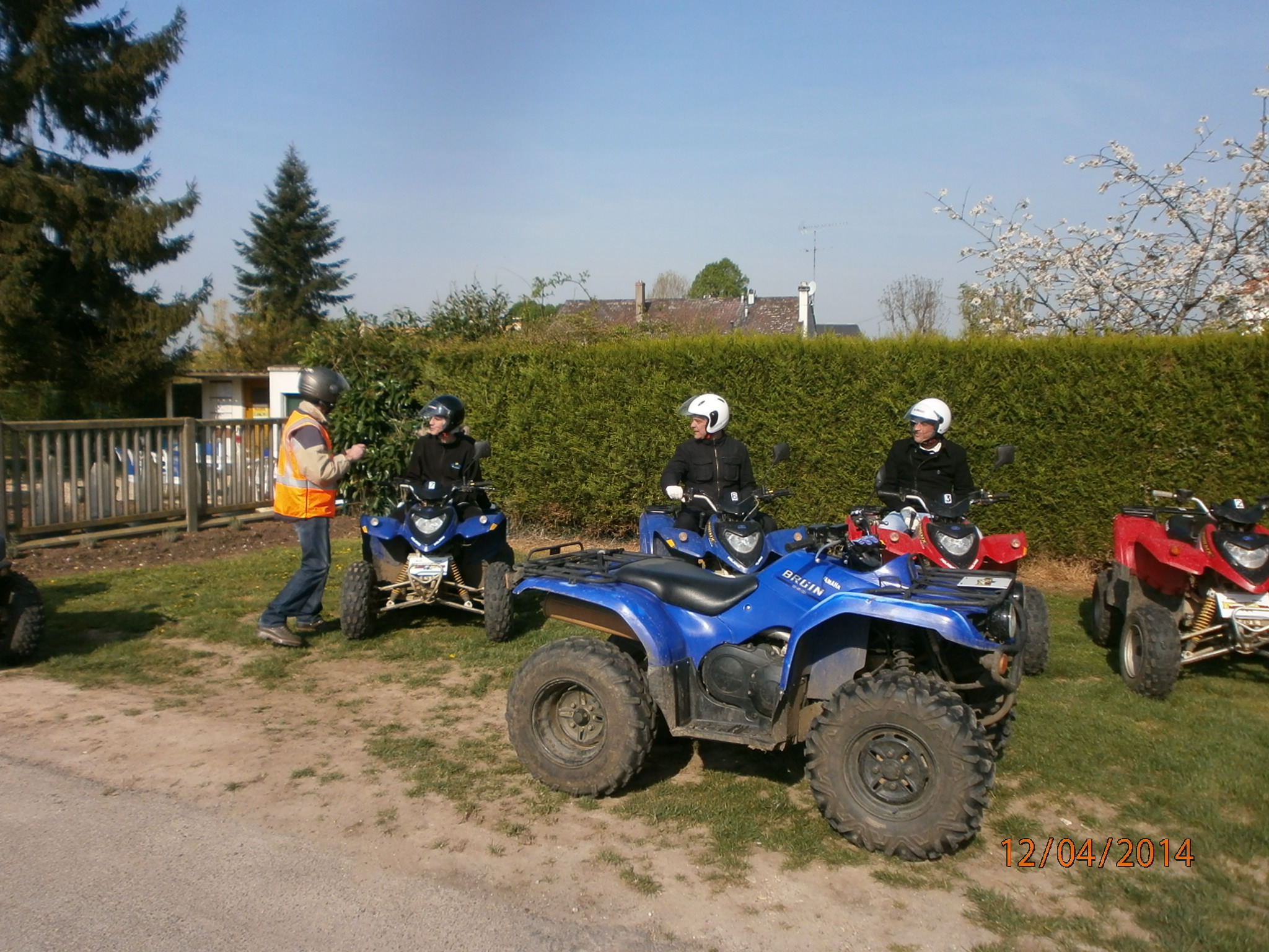 Randonnée Quad à Boutervilliers en Essonne - 91