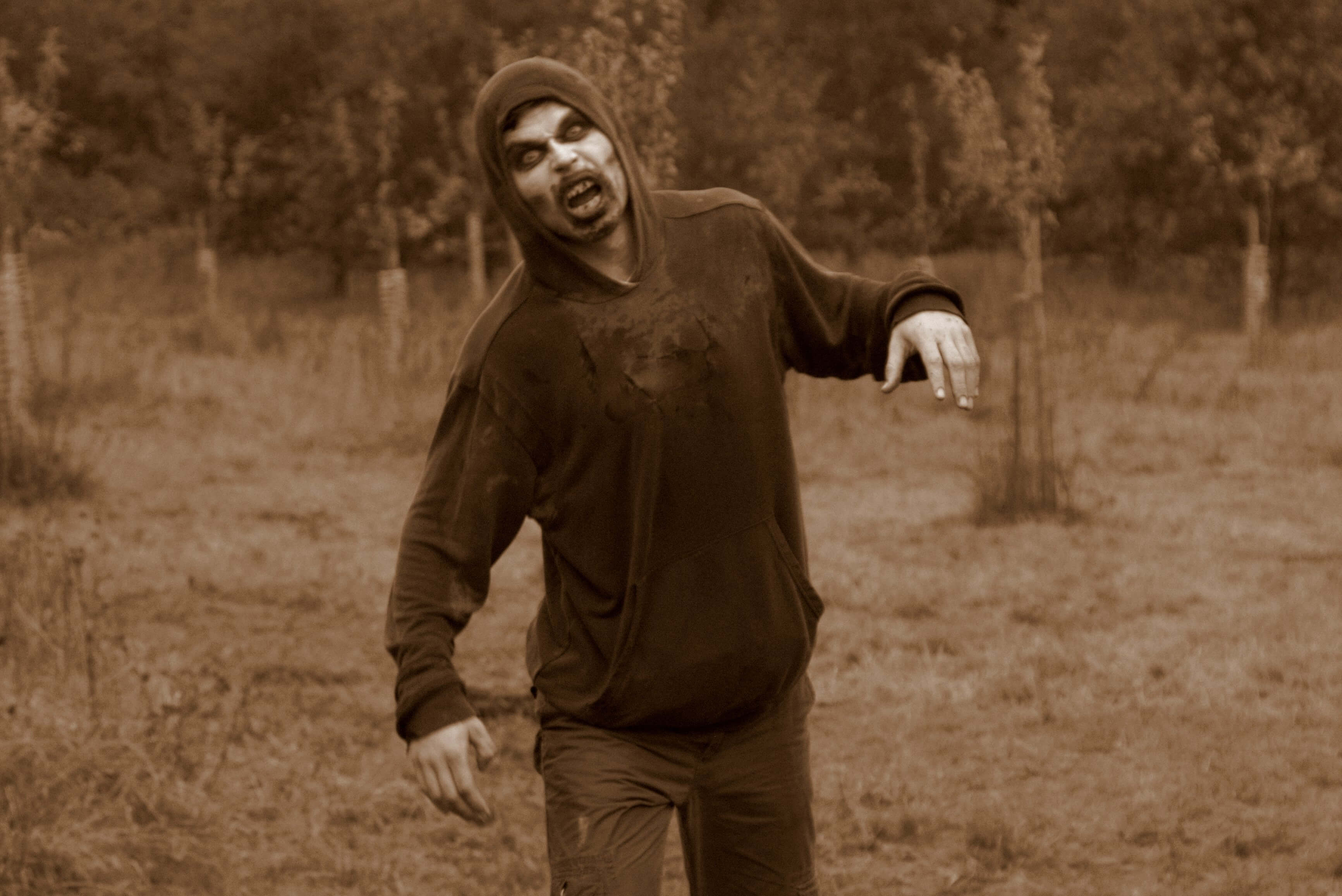 Zombie run à 15 min de Vannes en Bretagne