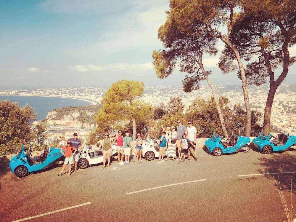 Visite guidée de Nice et de la French Riviera en voiture insolite et privée