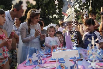 Anniversaire enfant sur le thème des princesses à Paris