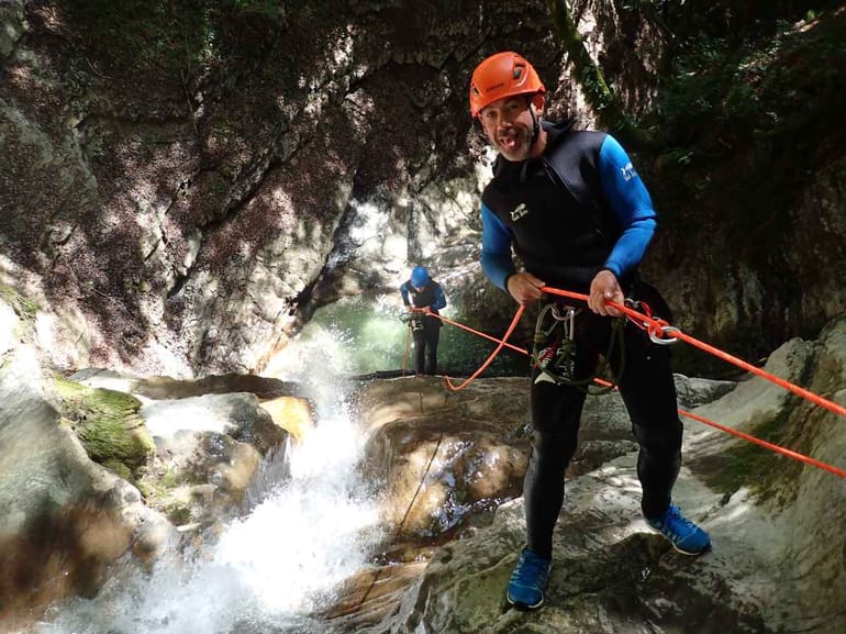 Canyoning à Annecy - Haute Savoie 