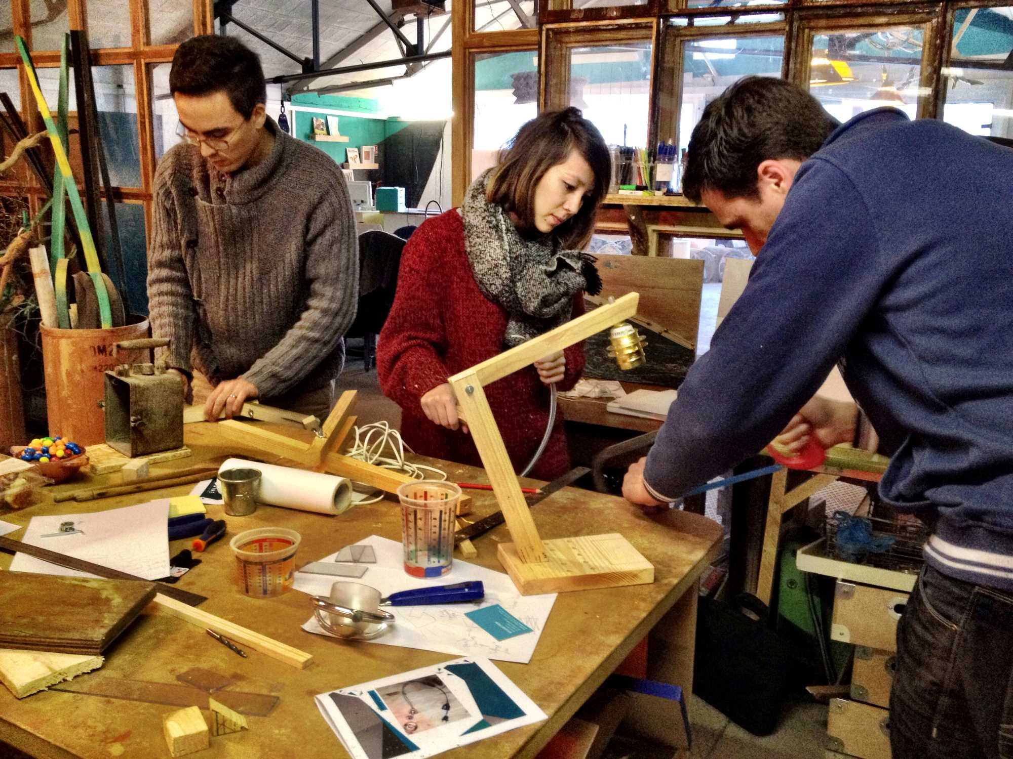 Atelier création de lampe récup' made in Provence 