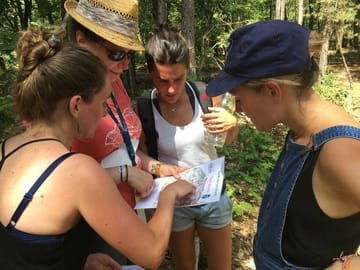 Team building - Survie en groupe ou autour de l'environnement à Fontainebleau