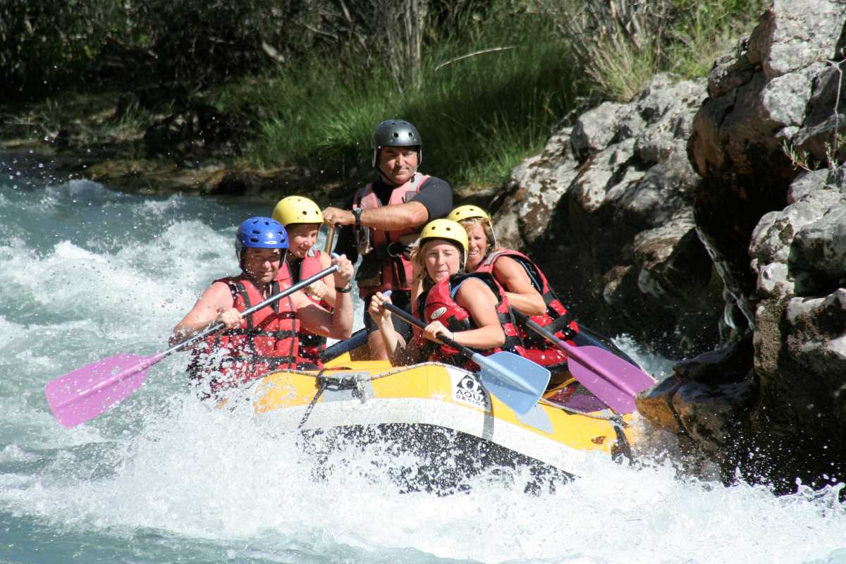 Rafting sur le verdon à la Castellane - Côtes d'Azur 