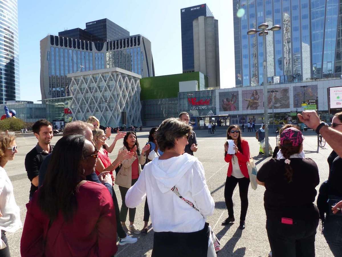 Visite guidée sous forme de quiz à la Défense - Paris 