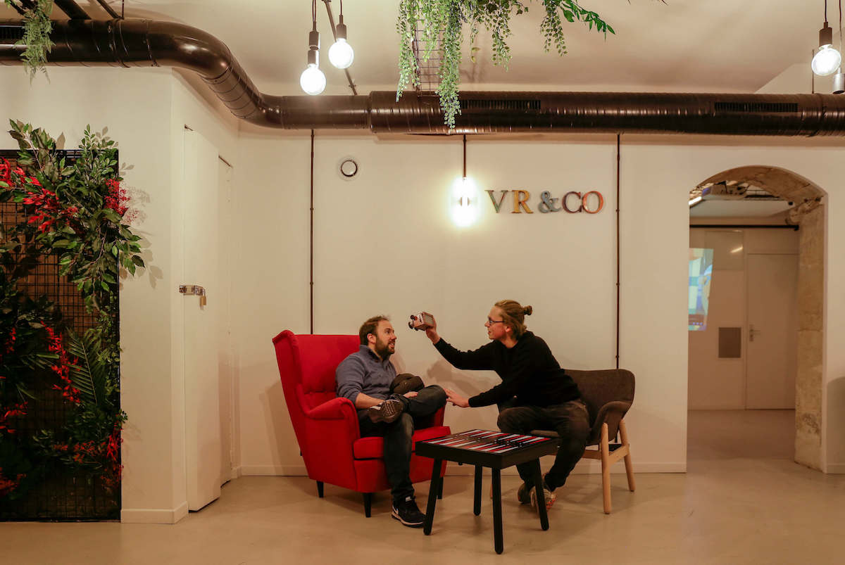 Réalité virtuelle en plein centre de Paris 
