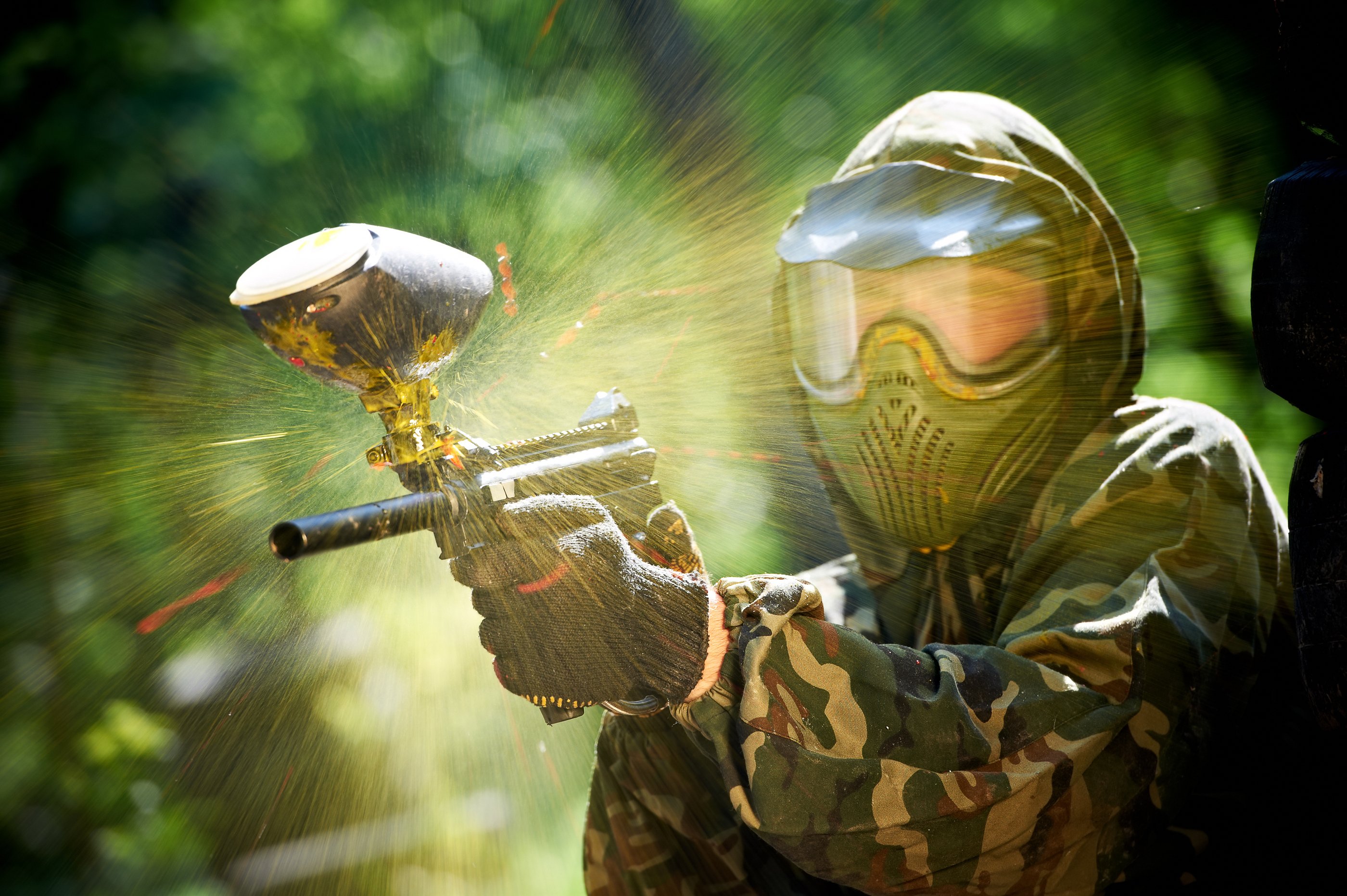 Terrain de Paintball à Barbaste près d'Agen