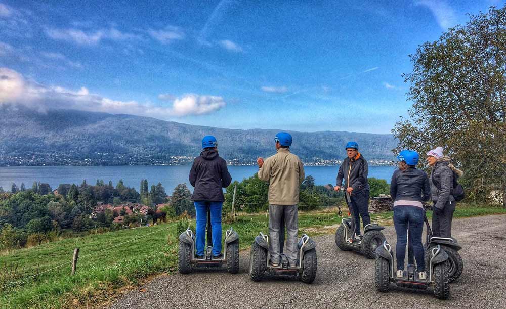 Balade et visite guidée d'Annecy en Segway 