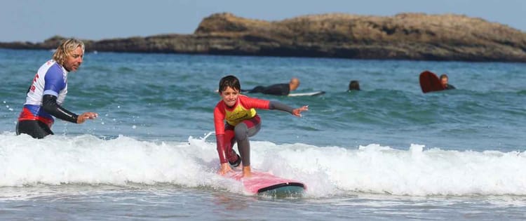 Cours de surf à Biarritz