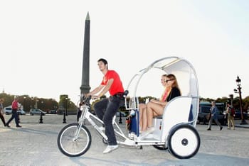 Location de vélo-taxi et vélo-calèche - Paris