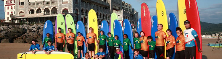Cours de Surf en Groupe Hendaye -64