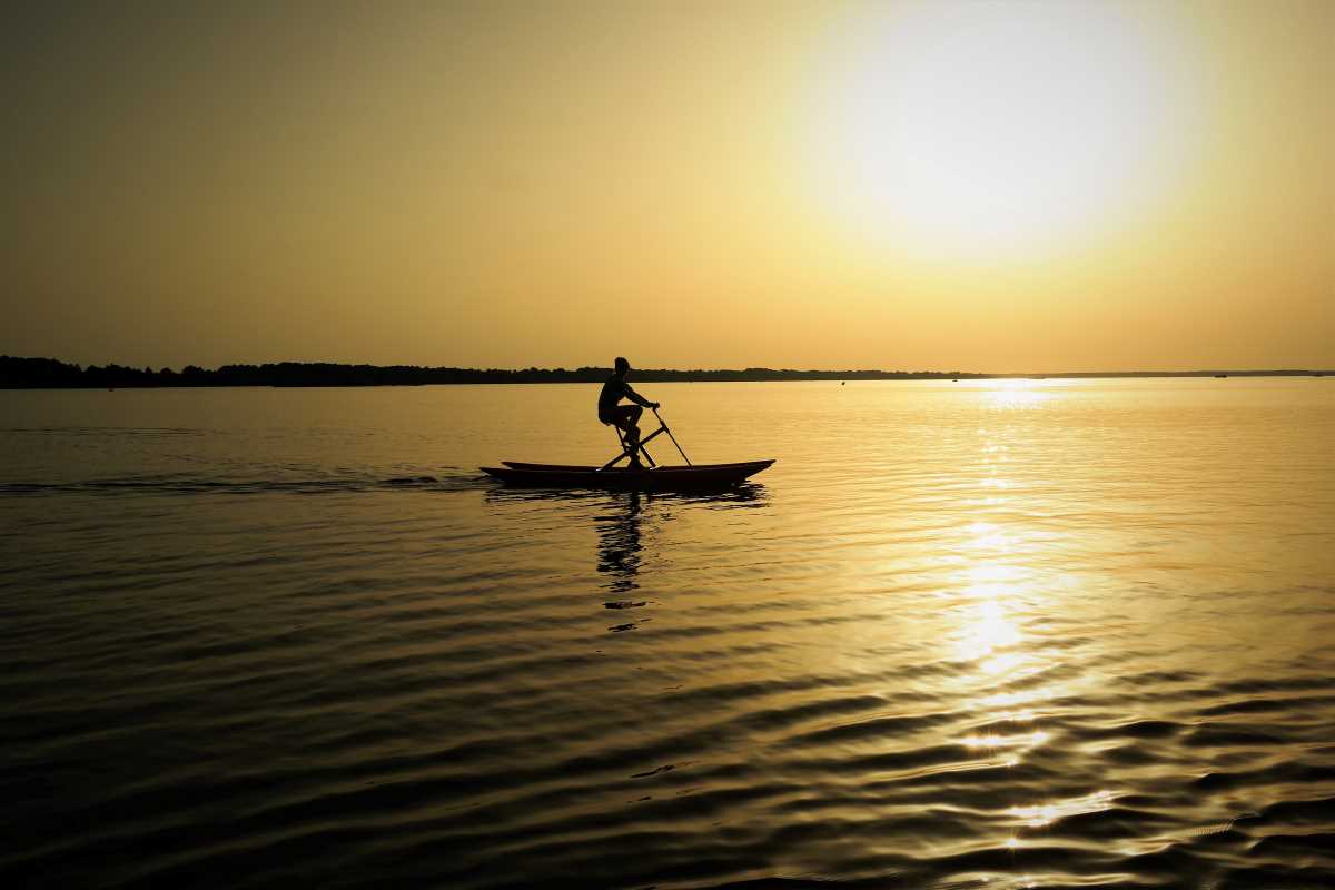 Location de Waterbikes - Vélo sur l'eau à Biscarrosse - 40