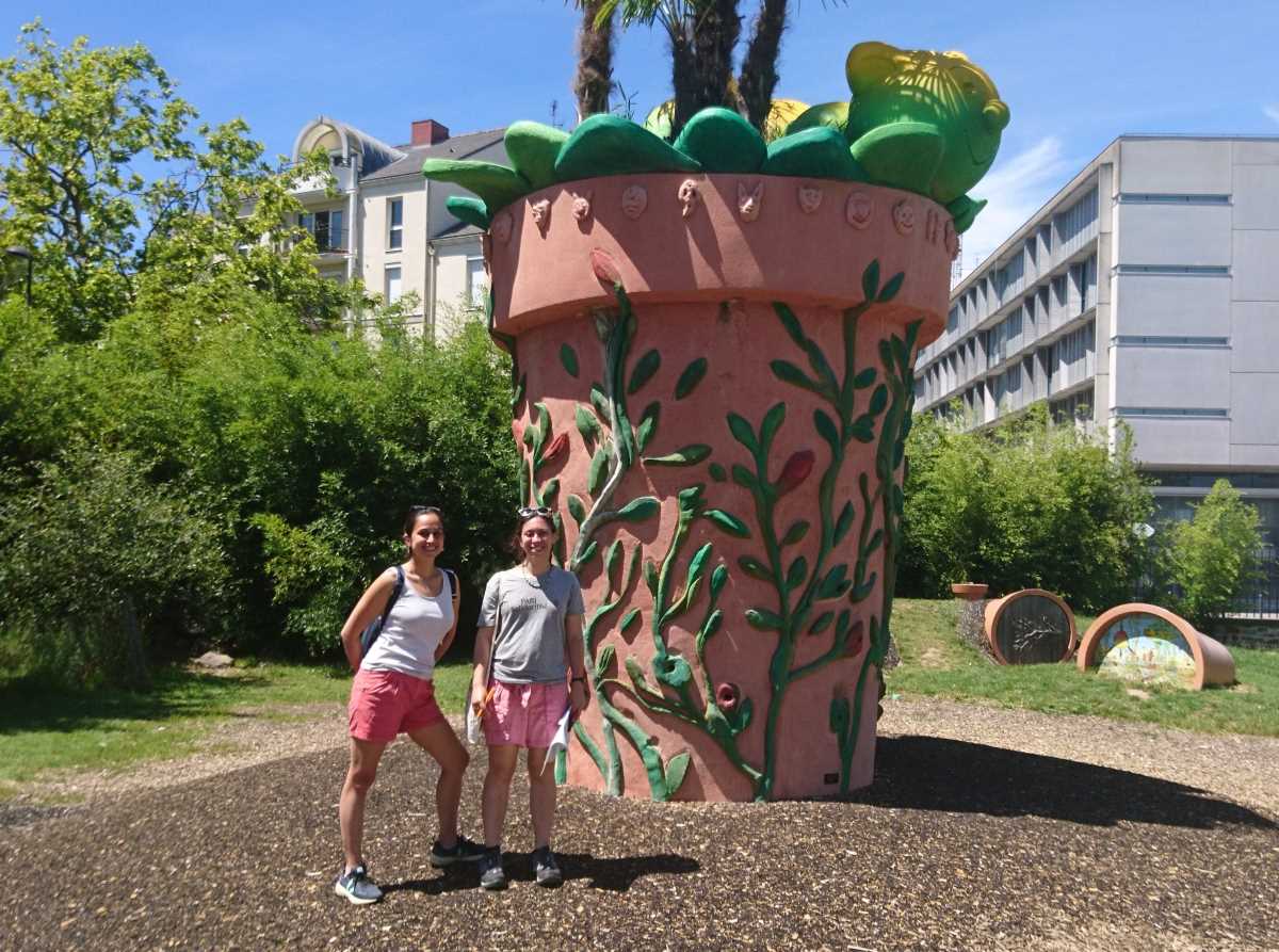 Jeu de piste engagé dans le quartier St Donatien Malakoff à Nantes 