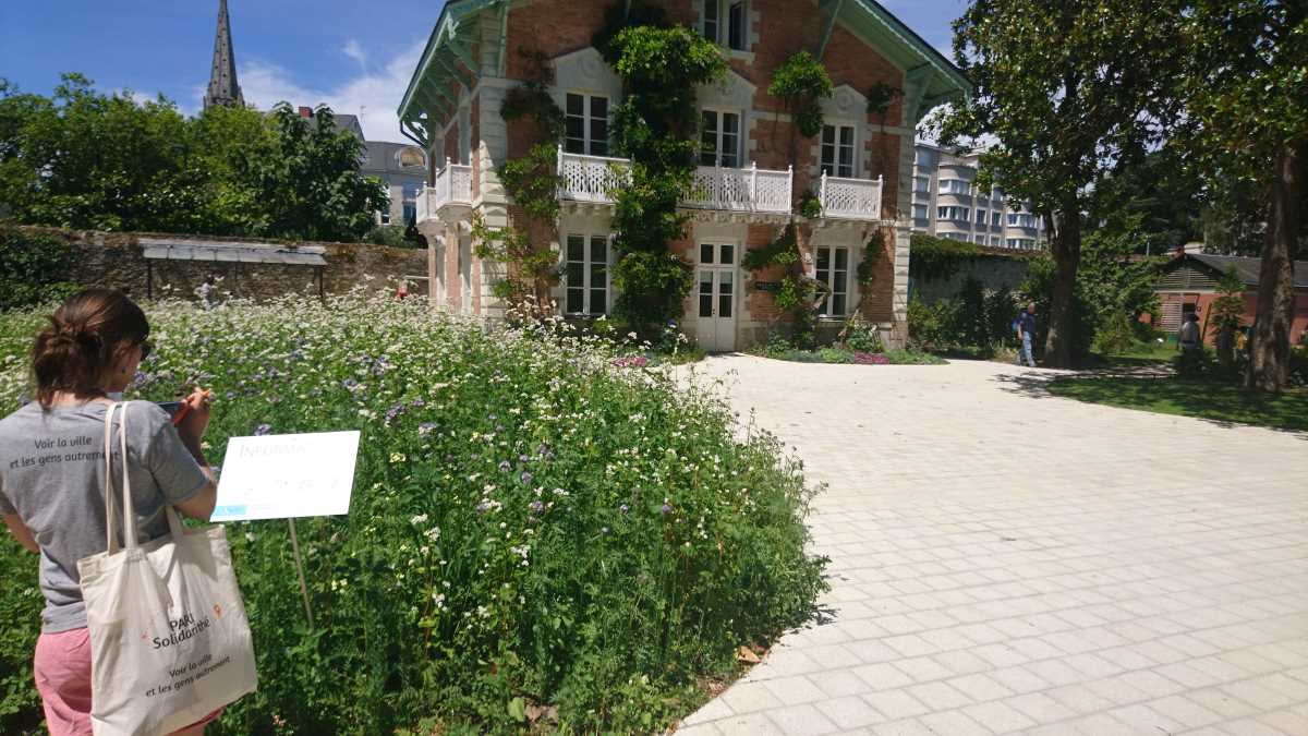 Jeu de piste engagé dans le quartier St Donatien Malakoff à Nantes 