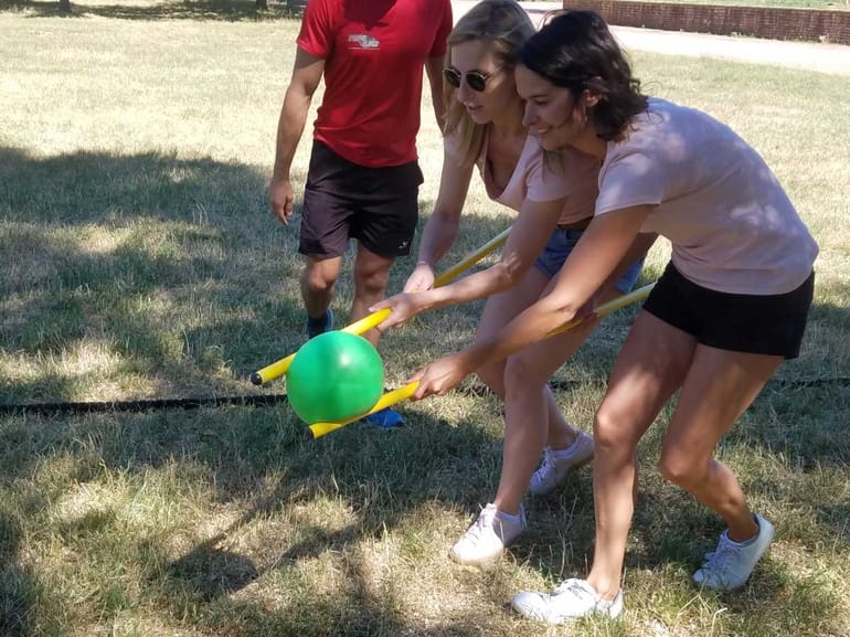 Olympiades avec épreuves type Fort Bayord à Royan