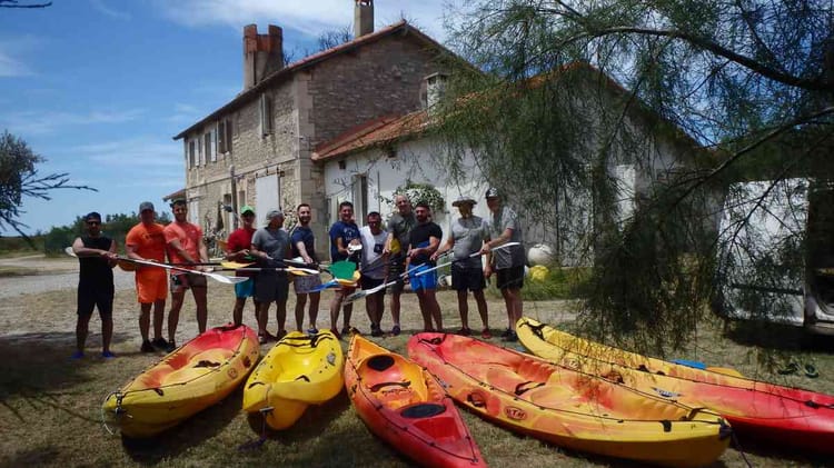 Balade en Kayak à l'embouchure du Rhône - Arles