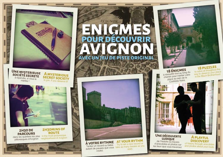 Jeu de piste à Avignon - La Confrérie Noire