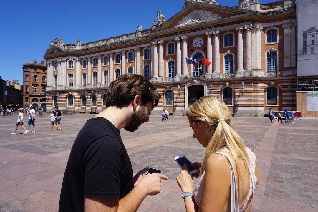 City Game sur smartphone au coeur de Toulouse