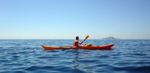 Kayak en mer - Fort Mahon - Picardie - 80 