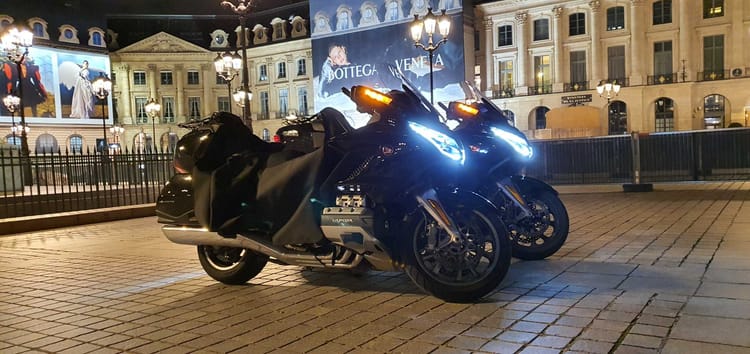 Visite en moto de Paris - Jour et Nuit