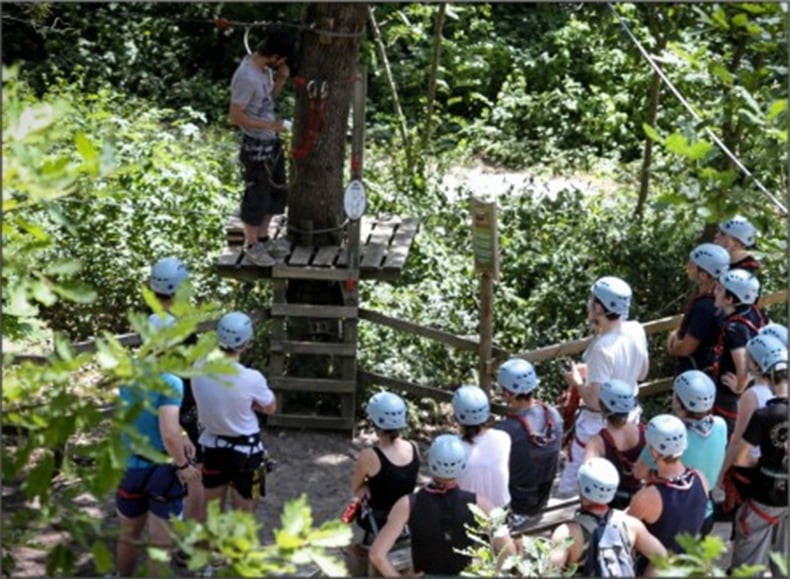 Journée Canoé + Parcours Accrobranche près de Fontainebleau - 77
