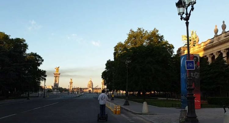 Balade et visite guidée en segway de nuit à Paris