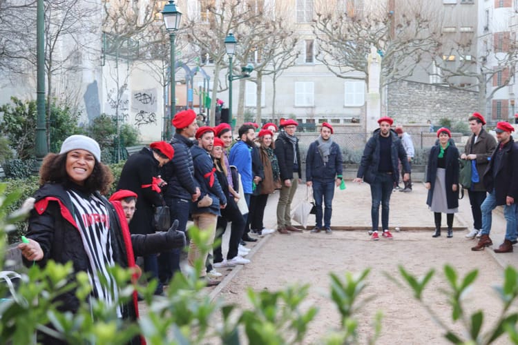Parcours de défis à Montmartre pour team-building