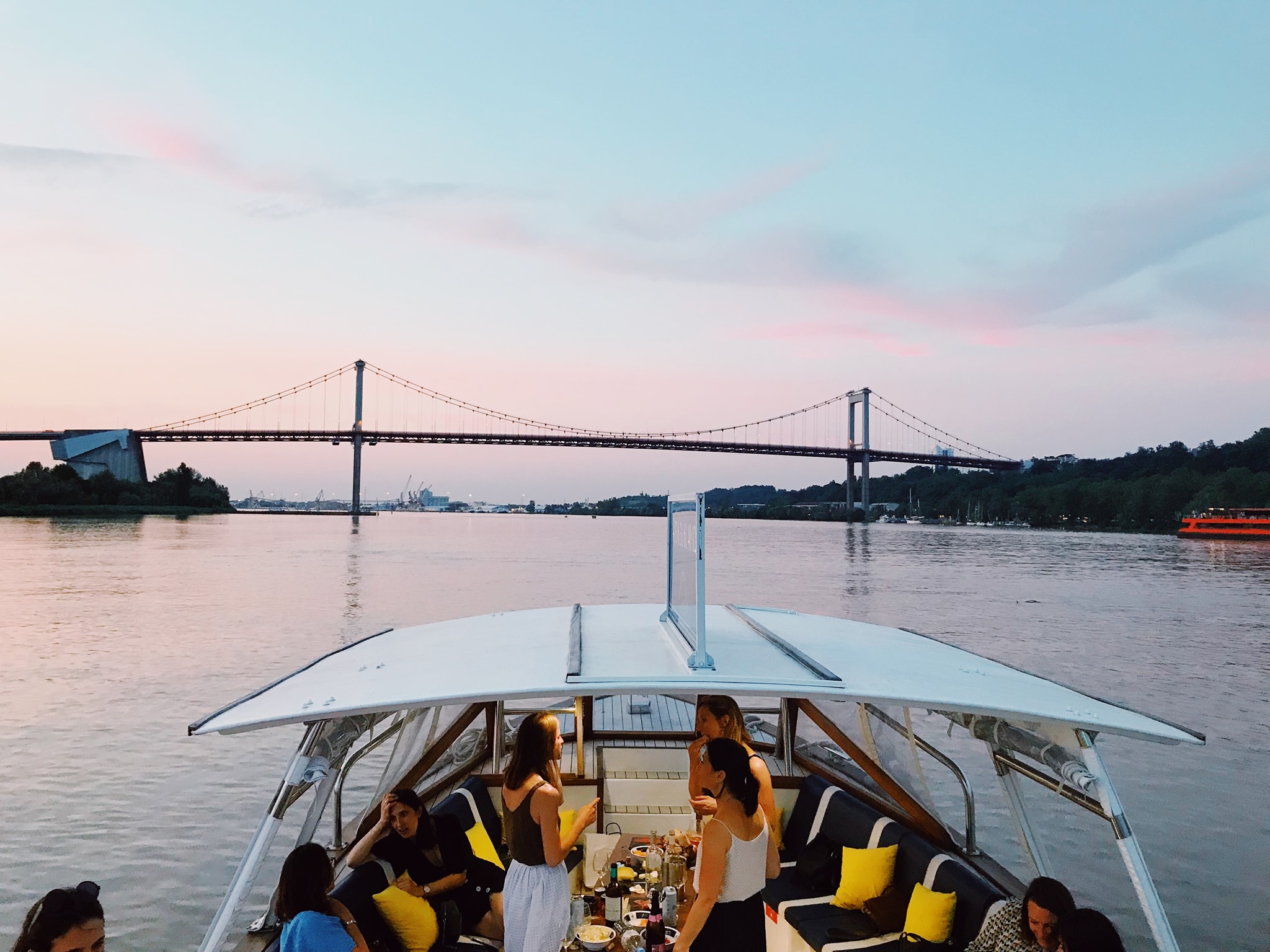 Balade en bateau sur la Garonne - Bordeaux