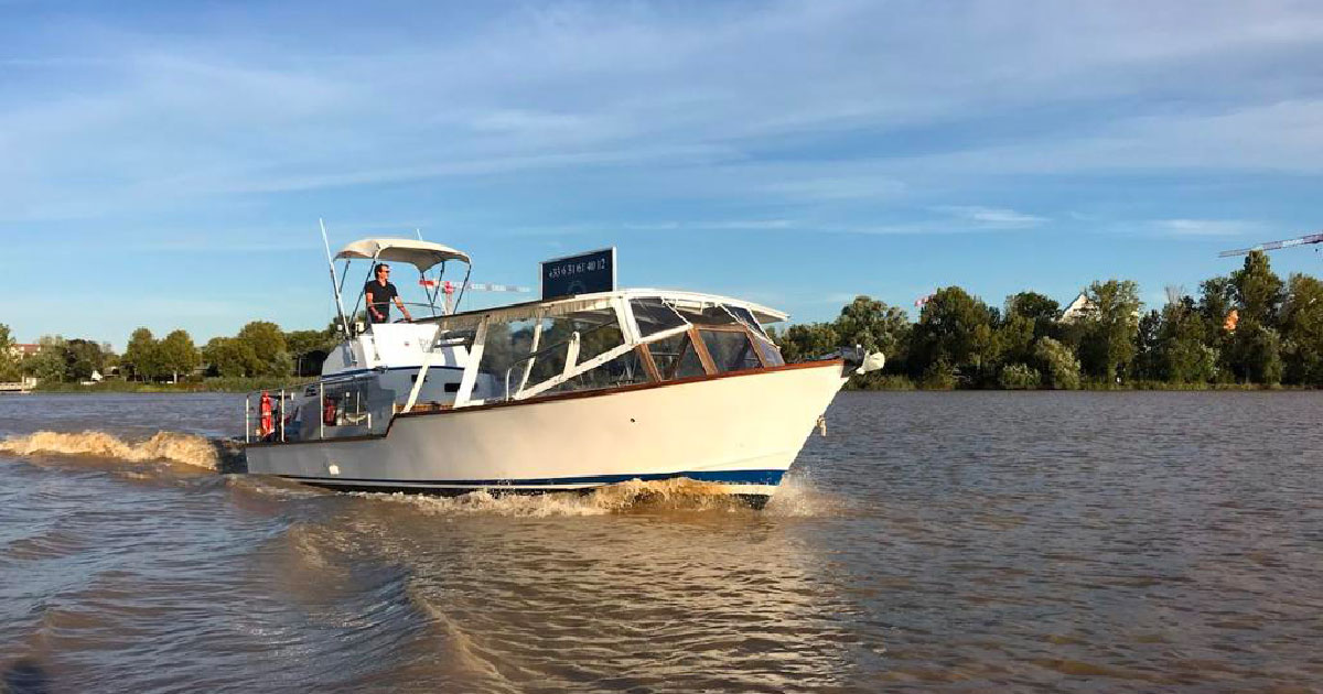 Balade en bateau sur la Garonne - Bordeaux