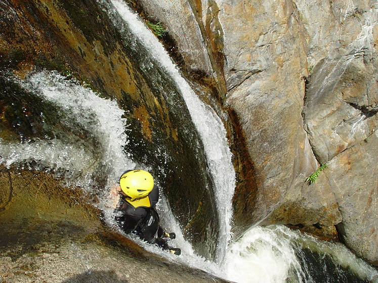 Canyoning, au Canyon de Galamus ou du Liech - Pyrénées