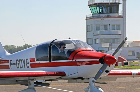 Initiation au pilotage d'avion au Touquet