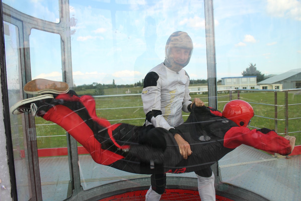 Simulateur de chute libre à Lyon, Corbas