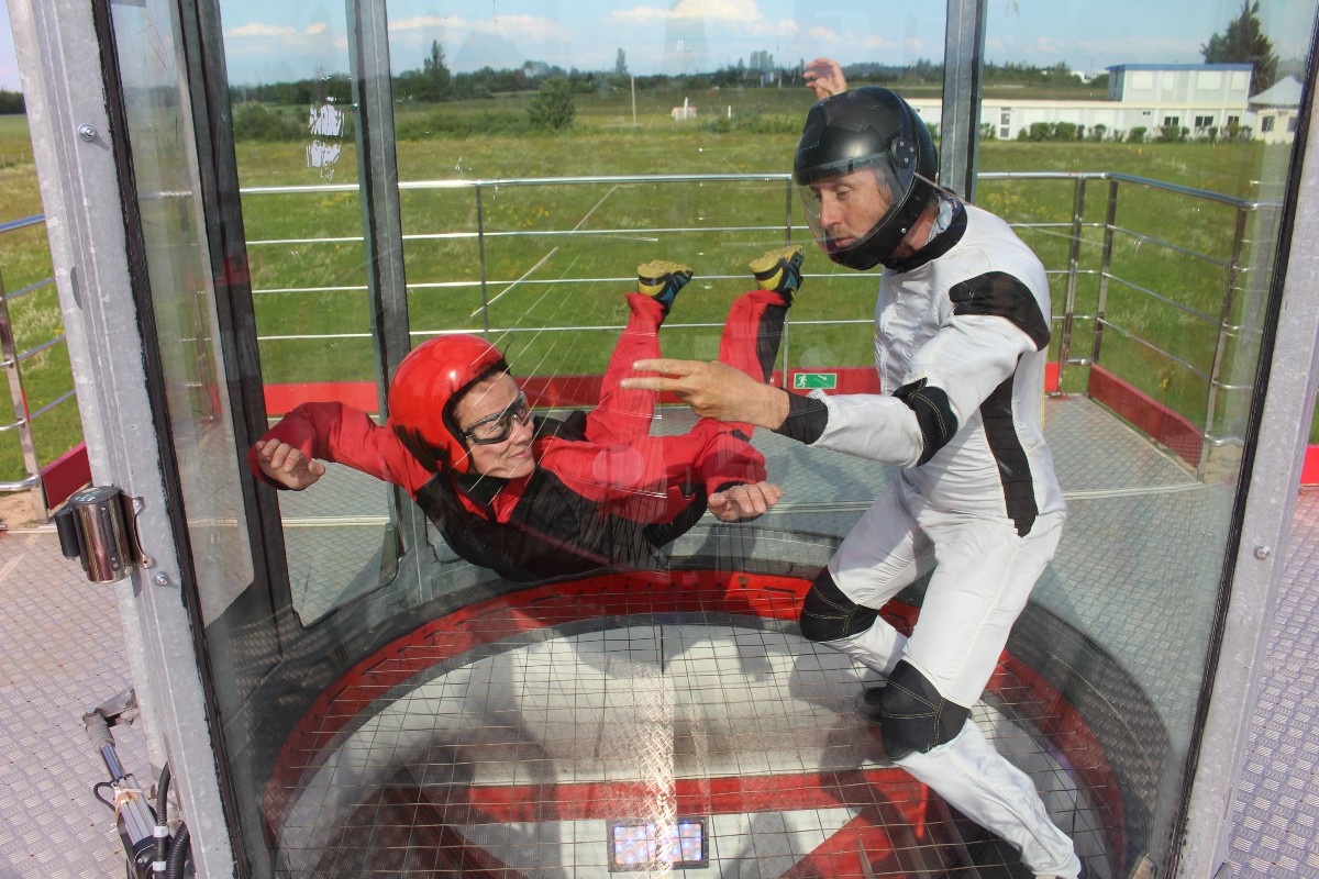 Simulateur de chute libre à Lyon, Corbas