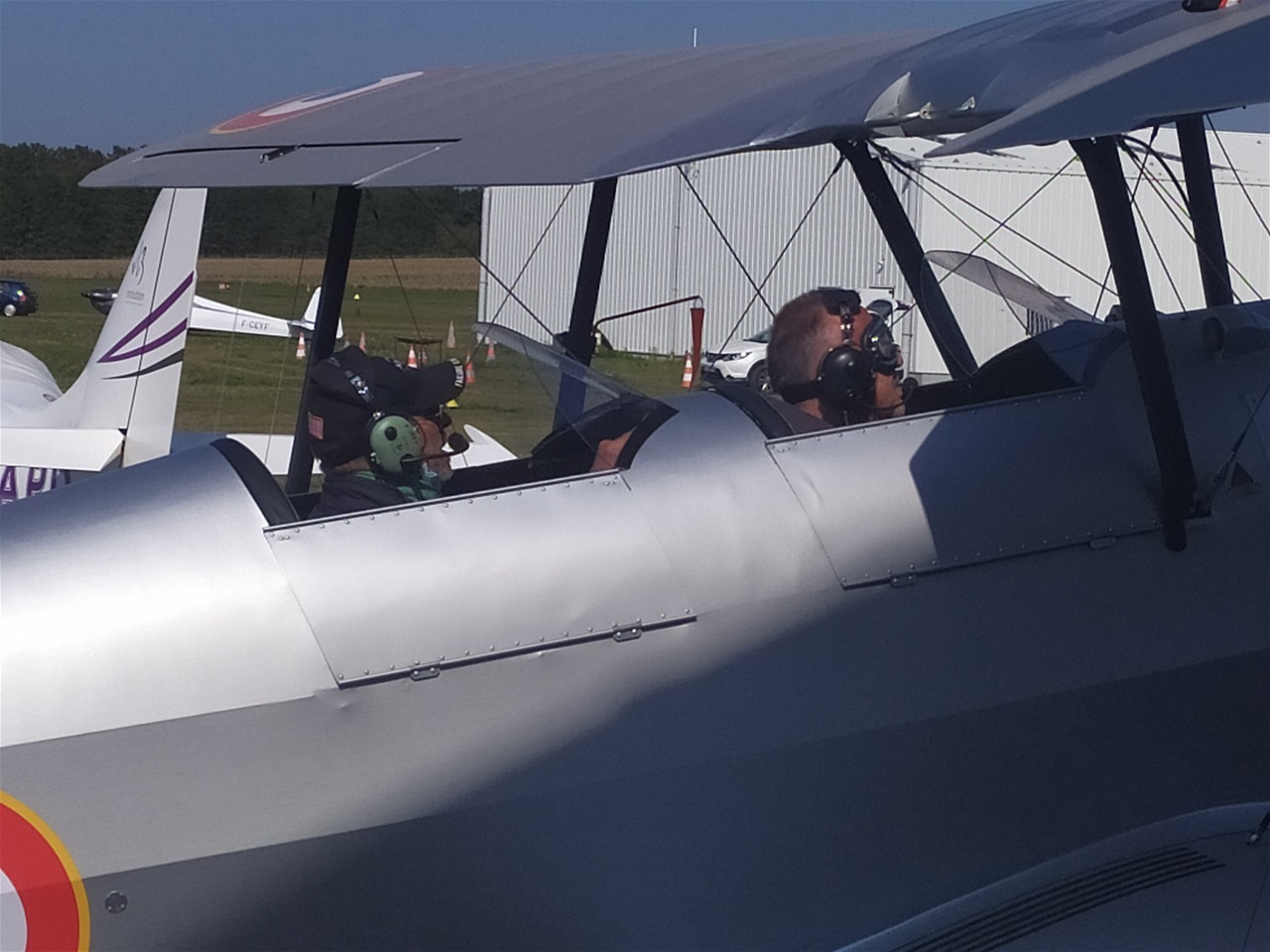 Baptême de l'air en avion vintage à Lille