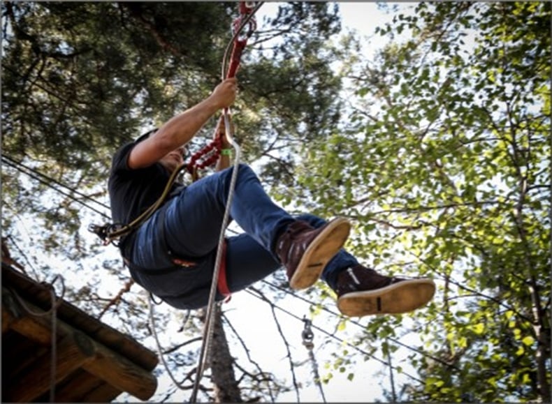 Journée Canoé + Parcours Accrobranche près de Fontainebleau - 77