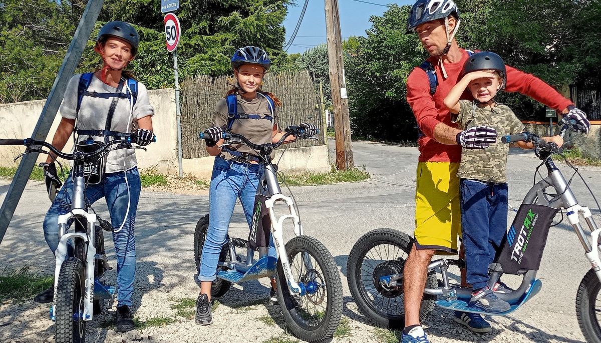 Randonnée Trottinettes électriques T.T. Bouches du Rhône et Var
