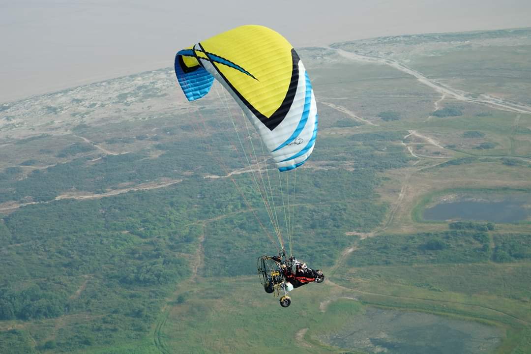 Baptême et vol en ULM Paramoteur à Abbeville, dans la Somme