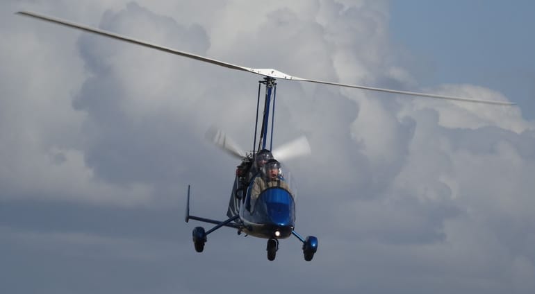 Vol d'initiation au pilotage en Autogire à Biscarrosse
