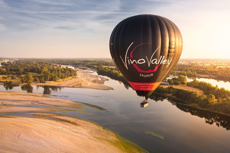 Vol en Montgolfière aux Châteaux de la Loire depuis Saumur