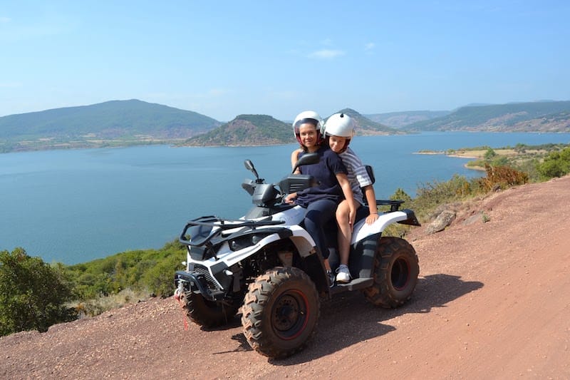 Randonnée Quad au Lac du Salagou, Hérault