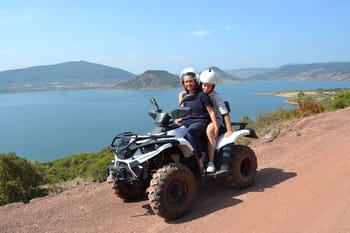 Randonnée Quad au Lac du Salagou, Hérault