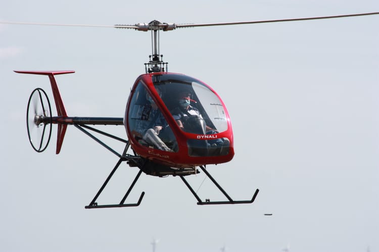 Vol en hélicoptère à Saint-Quentin