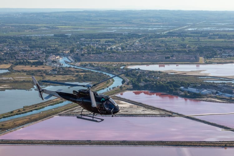 Vol d'Initiation pilotage hélicoptère à Montpellier