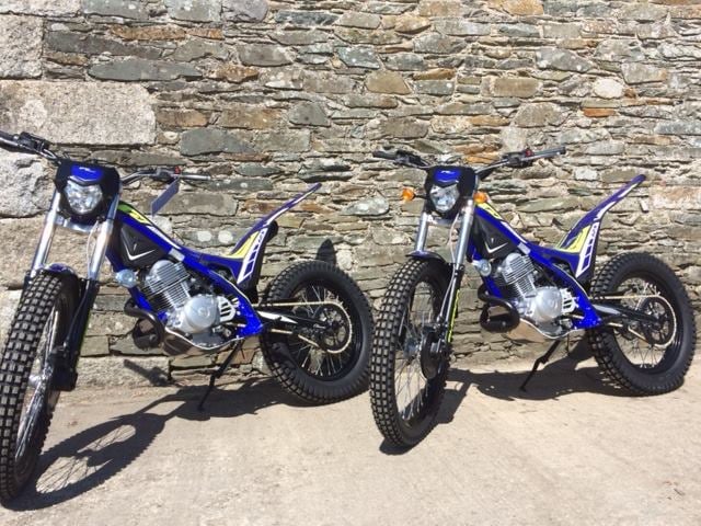 Initiation conduite moto trial dans le Vaucluse