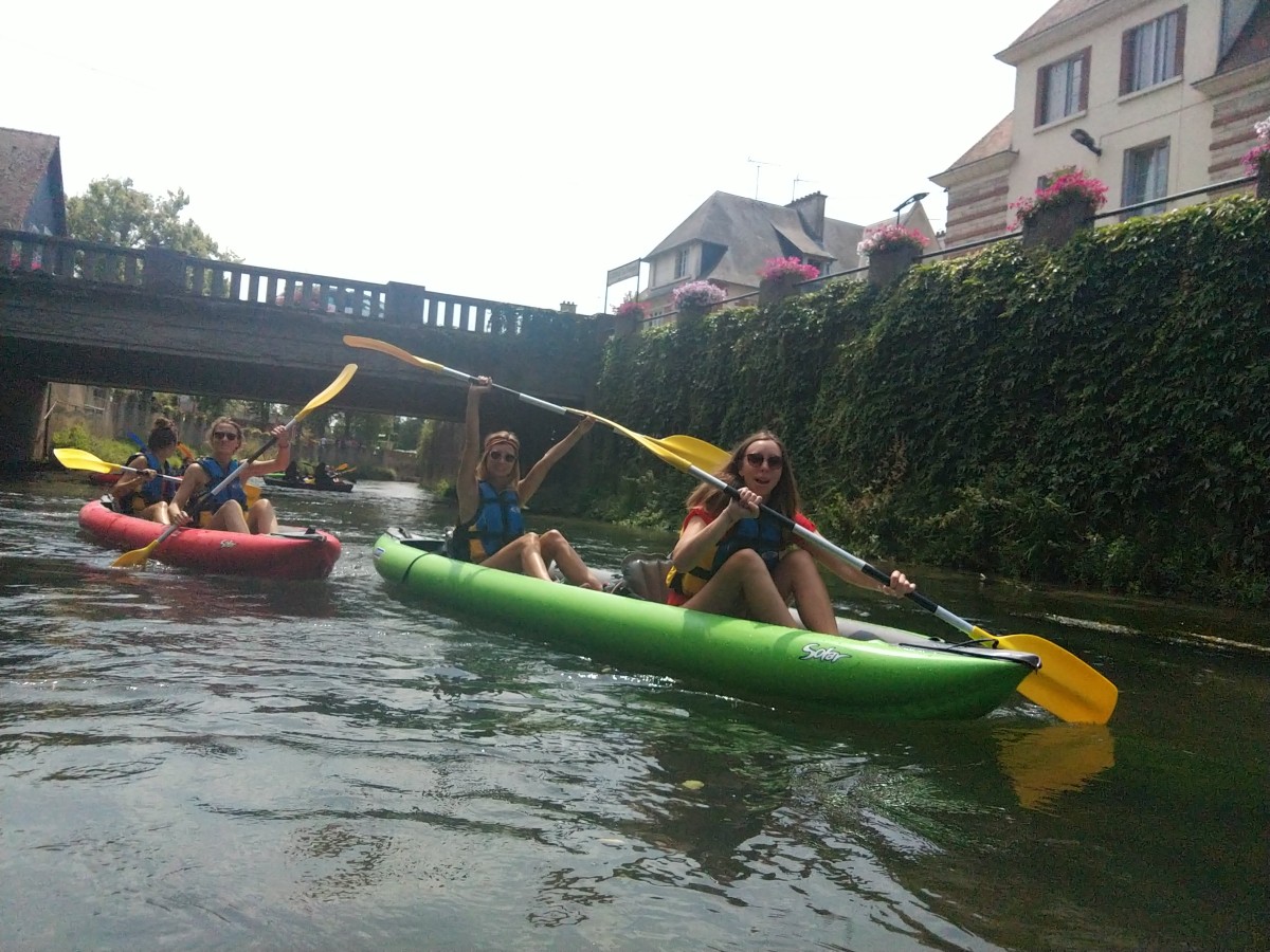 Randonnée en Kayak sur La Touques à Pont l'Evêque
