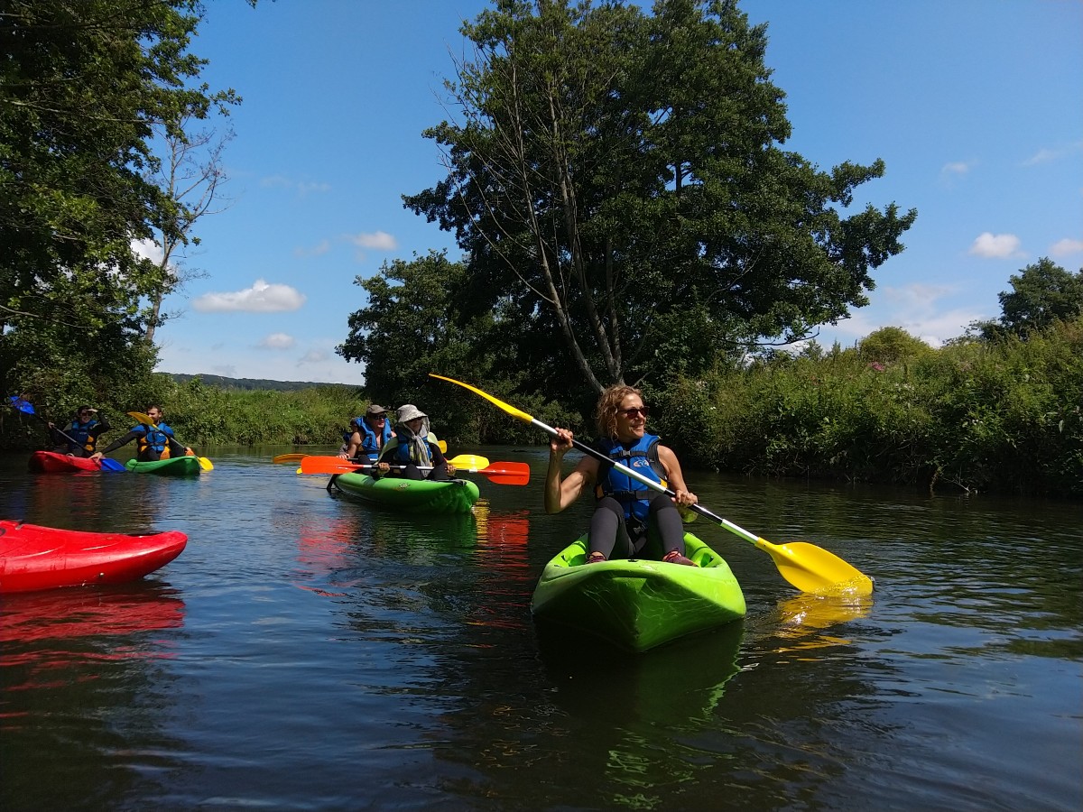 Randonnée en Kayak sur La Touques à Pont l'Evêque