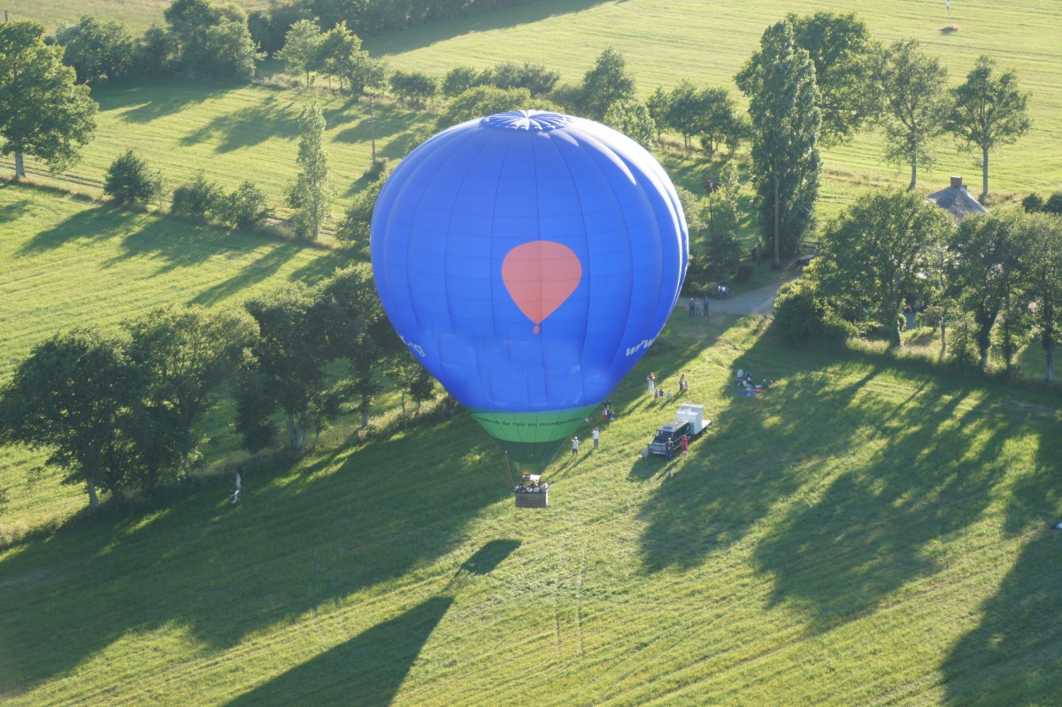 Vol en montgolfière à Chateaubriant et sa région