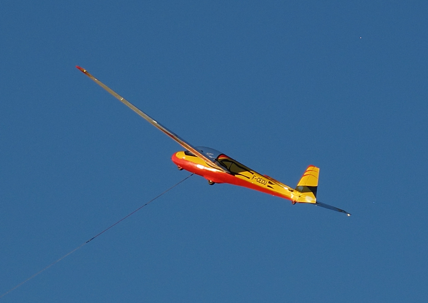 Baptême de l'air en planeur à Chambéry