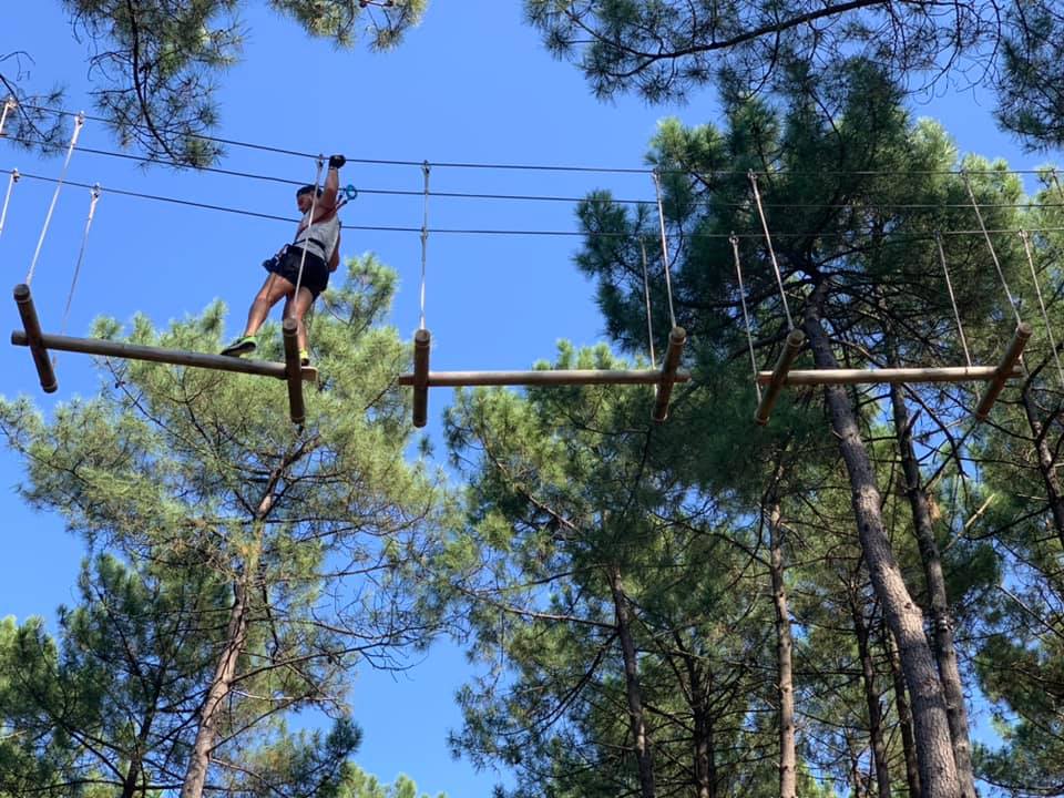 Parc accrobranche près d'Arcachon