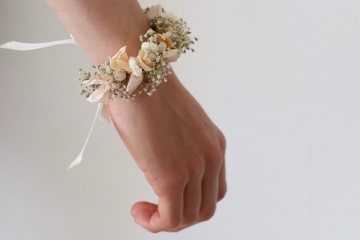 Atelier DIY couronne de fleurs séchées proche de Deauville , à domicile